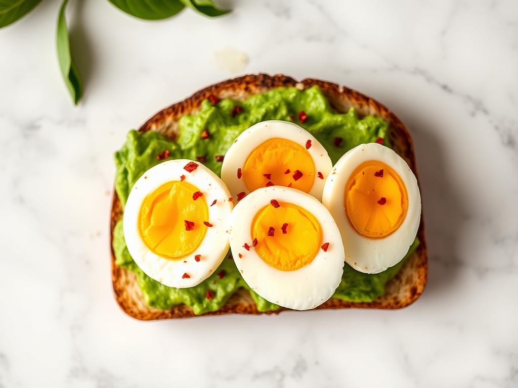Avokado & äggsmörgås